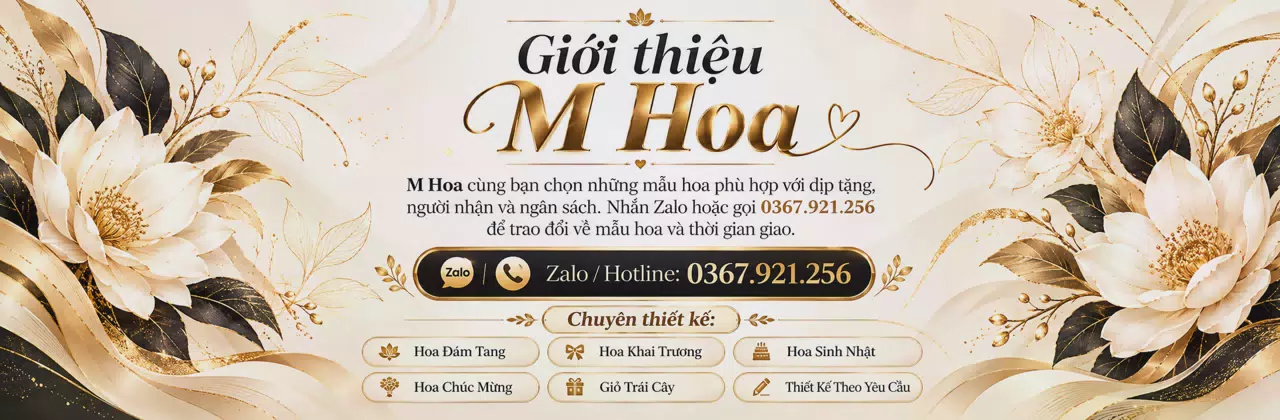 Ảnh bìa Shop hoa tươi Xã Tuy An Đông Đắk Lắk - Hoa đẹp theo ý bạn